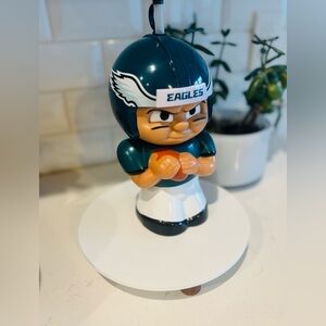 Eagles Football Figurine Water Container with Straw